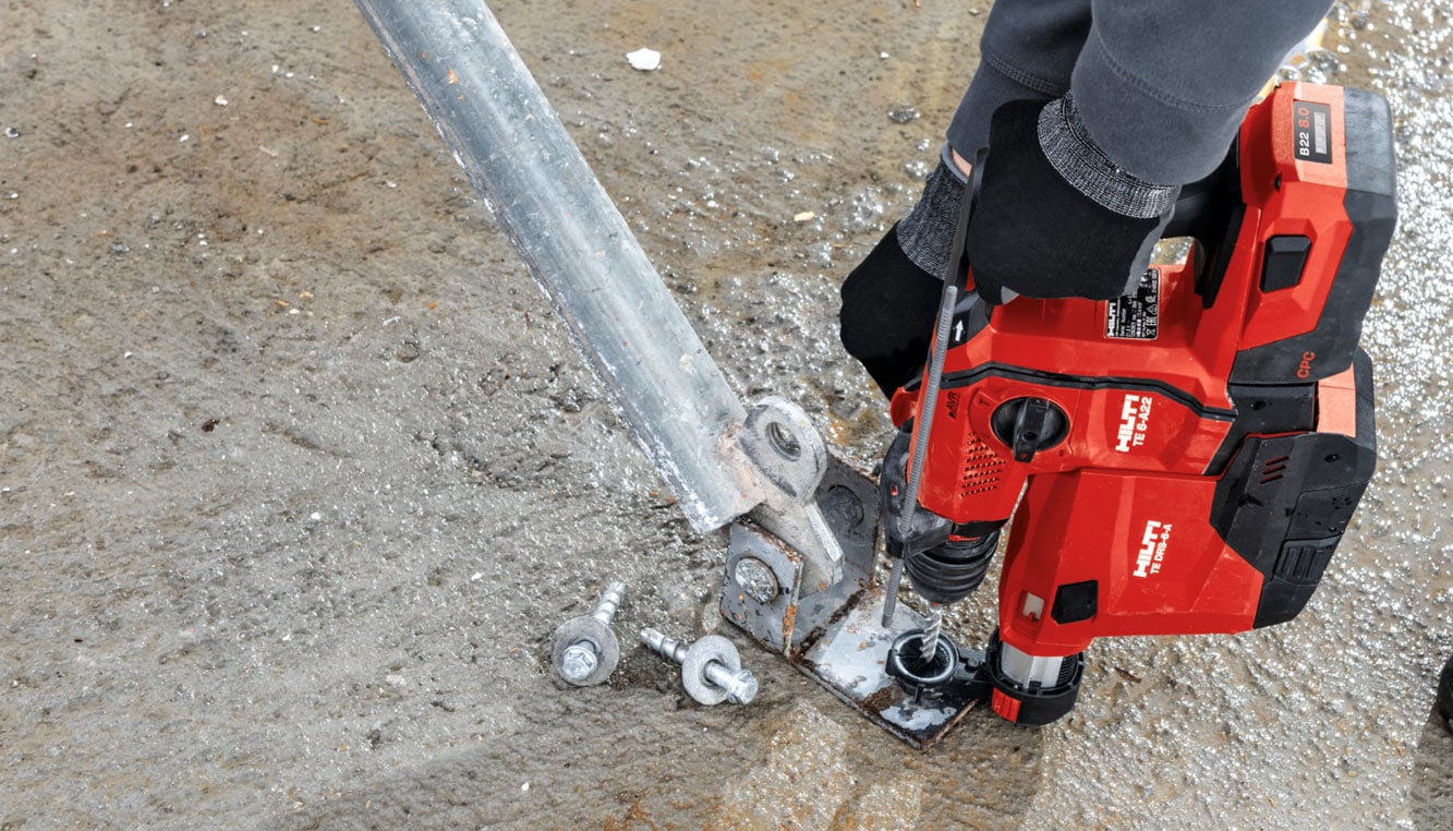Hilti introduces the new range of B22 batteries