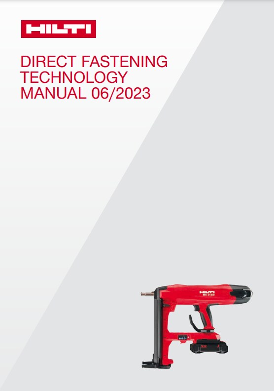 DIRECT FASTENING TECHNOLOGY MANUAL (pdf)