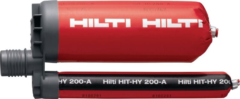 HIT-HY 200-A hemijski anker Hibridni malter vrhunskih performansi za teško ankerisanje i povezivanje armaturnih šipki