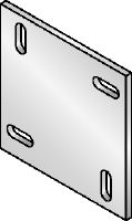 MIQB-CD osnovna ploča Vruće cinkovana (HDG) osnovna ploča za pričvršćivanje MIQ nosača za beton