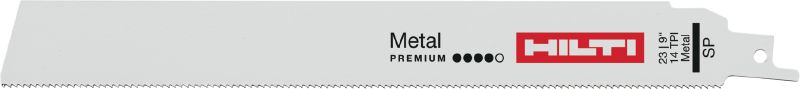 Listovi univerzalne testere za srednji metal (velika opterećenja) Dugotrajniji list sabljaste testere za sečenje metala debljine 3,5–10 mm (1/8 – 7/16)