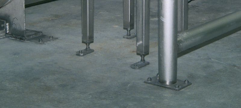 HSA-R2 SS klinasti anker Svakodnevni standardni anker koji se širi za beton bez naprslina (SS304) Primene 1