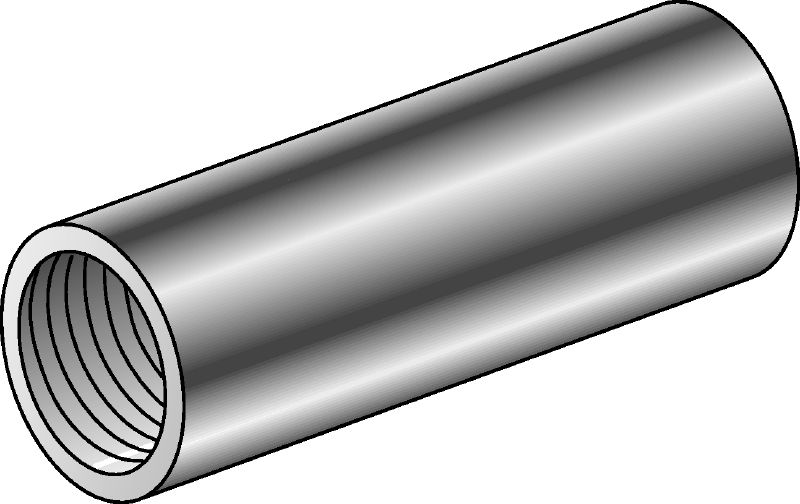 Piuliță rotundă de cuplaj Šestougaona spojnica distancer od nerđajućeg čelika (A4) za produžavanje navojnih šipki