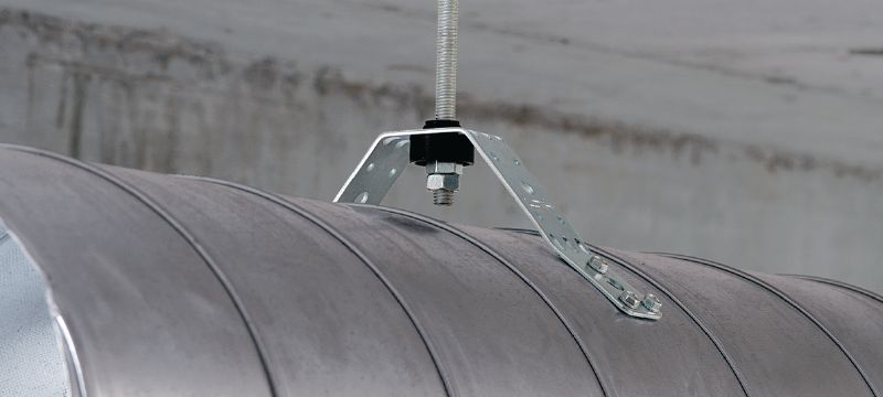 MVA-S potpora za ventilaciju Nosač voda za vazduh Primene 1