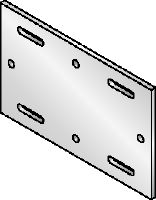 MIQB-S osnovna ploča Osnovna ploča pocinkovana vrućim cinkovanjem (HDG) za pričvršćivanje MIQ nosača za čelik