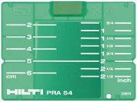 Ciljna Ploca PRA 54 (CM/IN) 