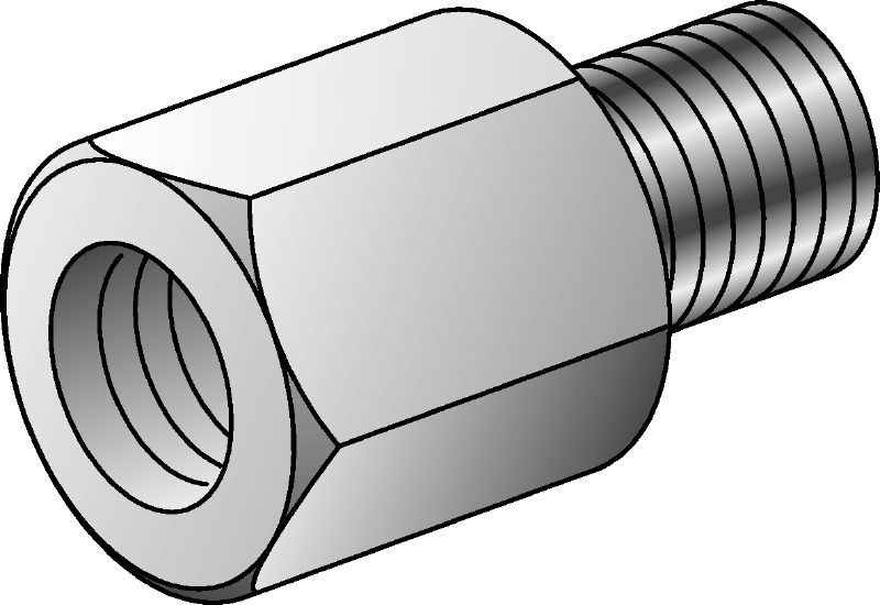 GA adapteri za navoj Pocinkovani adapteri za navoj za spajanje raznih unutrašnjih i spoljašnjih prečnika navoja