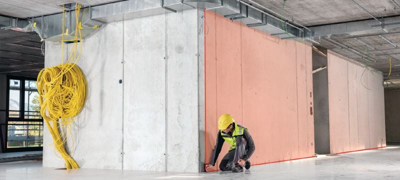 PD-I daljinomer Robustan laserski metar sa funkcijama pametnog merenja i mogućnošću Bluetooh povezivanja za primene u enterijerima do 100 m Primene 1